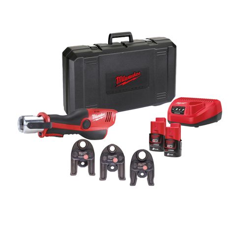 Milwaukee M12ONEHPT-202C TH-Set Akku-Presswerkzeug<br>