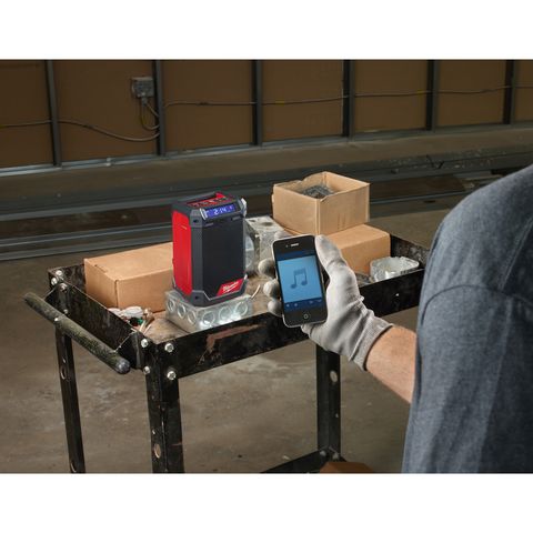 Milwaukee M12RCDAB+-0 Netz-/Akku-Radio<br>