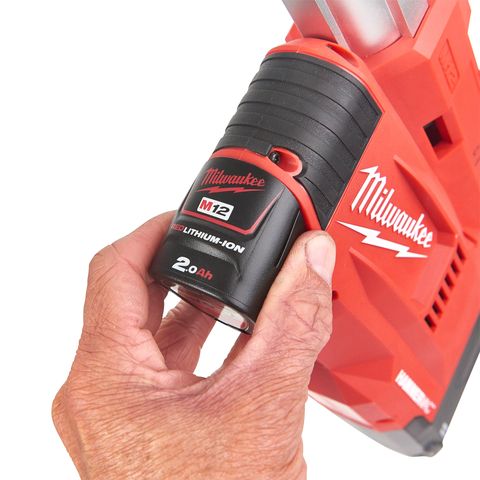 Milwaukee M12UDEL-0B Akku-Absaugsystem<br>