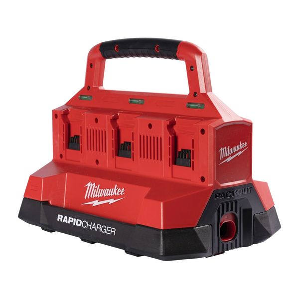 Milwaukee M18 PC6 Ladegerät PACKOUT sechsfach<br>