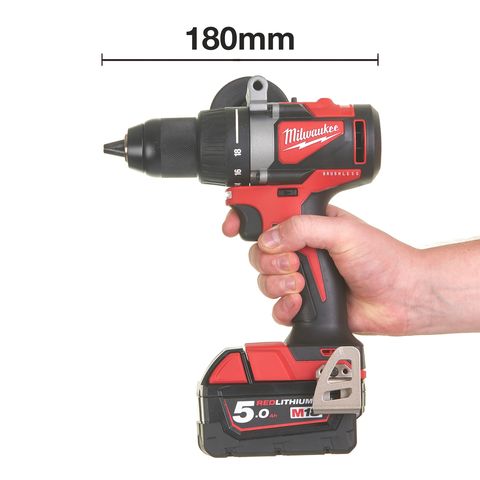 Milwaukee M18BLDD2-0X Akku-Bohrschrauber<br>