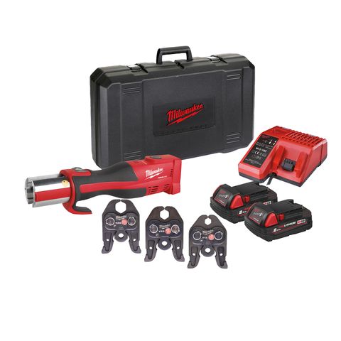 Milwaukee M18BLHPT-202C V-Set Akku-Presswerkzeug<br>