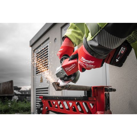 Milwaukee M18BLSAG125X-402X Akku-Winkelschleifer<br>