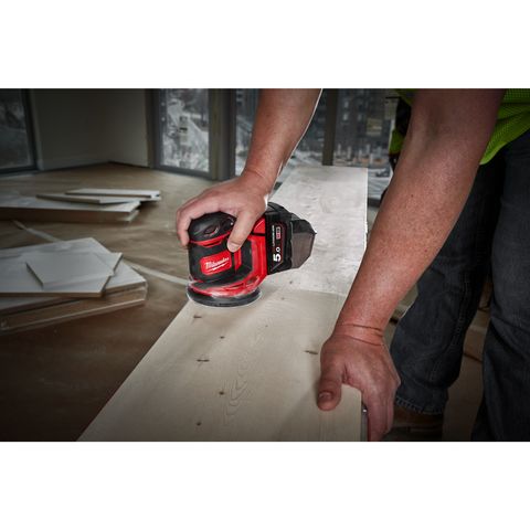 Milwaukee M18BOS125-0 Akku-Exzenterschleifer<br>