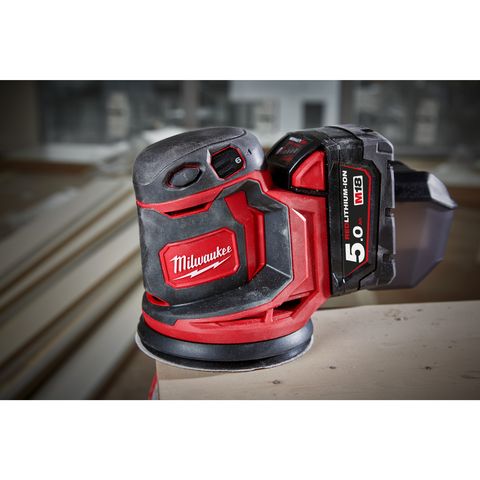 Milwaukee M18BOS125-0 Akku-Exzenterschleifer<br>