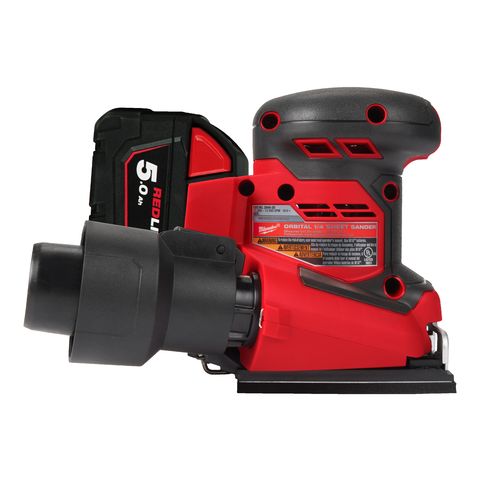 Milwaukee M18BQSS-502B Akku-Exzenterschleifer<br>