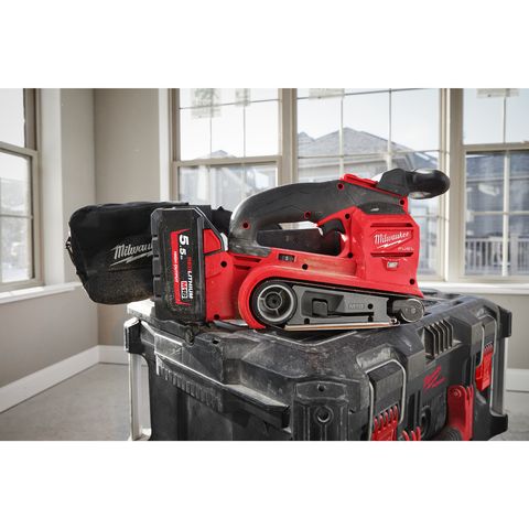 Milwaukee M18FBTS75-0 Akku-Bandschleifer<br>