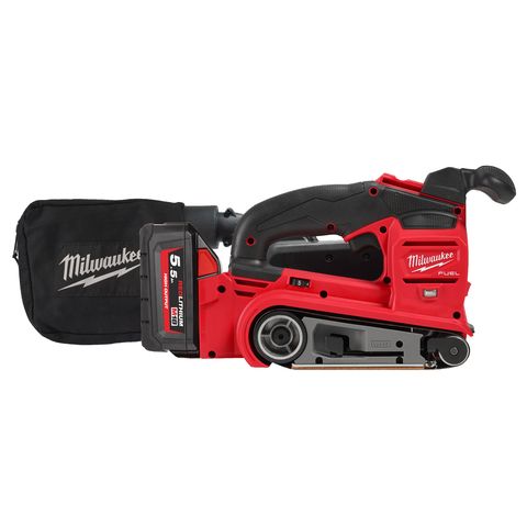 Milwaukee M18FBTS75-502X Akku-Bandschleifer<br>