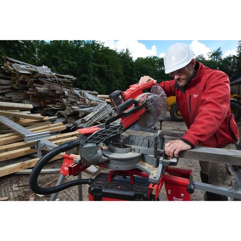 Milwaukee M18FMS254-0 Akku-Kapp-Gehrungssäge<br>