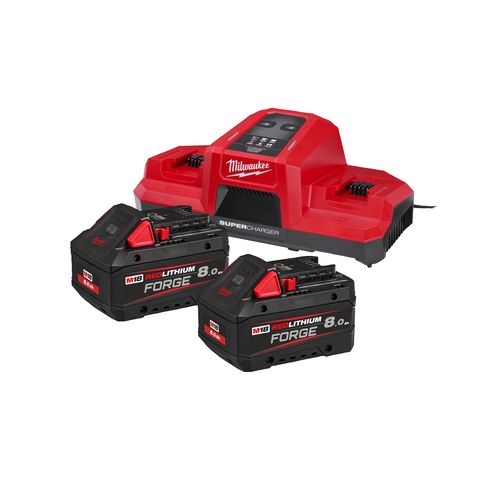 Milwaukee M18FORGENRG-802 Akku-Starterset Forge<br>