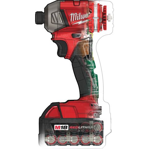 Milwaukee M18FQID-502X Akku-Impulsschrauber<br>