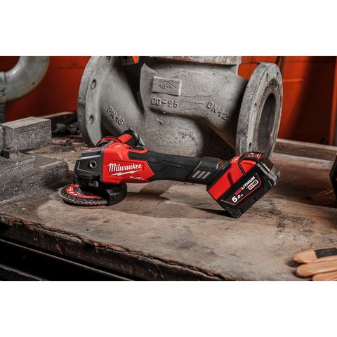 Milwaukee M18FSAGV125XB-0 Akku-Winkelschleifer<br>