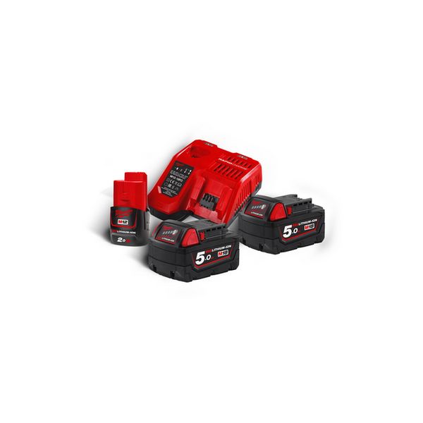 Milwaukee M18NRG-502 Starterset Aktionsset<br>