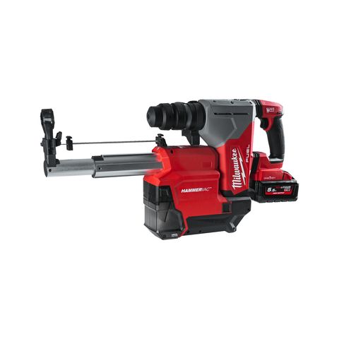 Milwaukee M18ONEFHPXDEL-552C Akku-Kombihammer + Staubabsaugung<br>