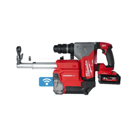 Milwaukee M18ONEFHPXDEL-552C Akku-Kombihammer + Staubabsaugung<br>