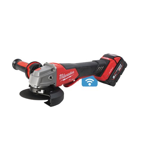 Milwaukee M18ONEFSAG125XPDB-502X Akku-Winkelschleifer<br>