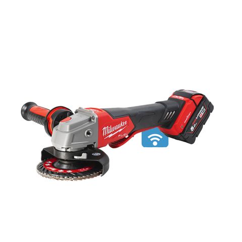 Milwaukee M18ONEFSAG125XPDB-502X Akku-Winkelschleifer<br>