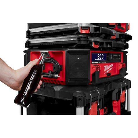 Milwaukee M18PRCDAB+-0 Netz-/Akku-Radio<br>