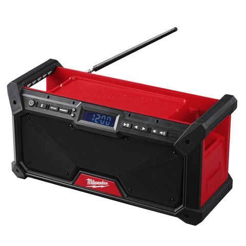 Milwaukee M18PRCDAB+-0 Netz-/Akku-Radio<br>