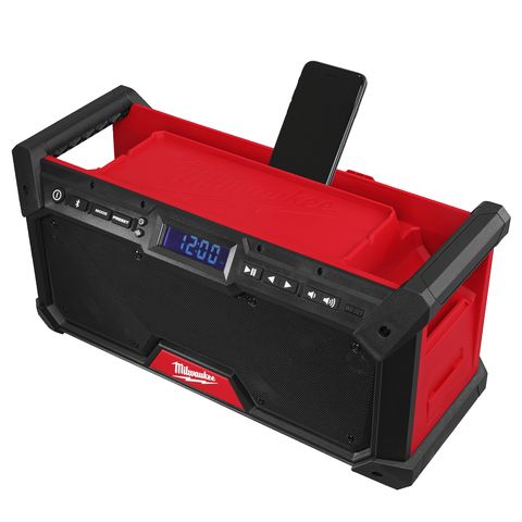 Milwaukee M18PRCDAB+-0 Netz-/Akku-Radio<br>