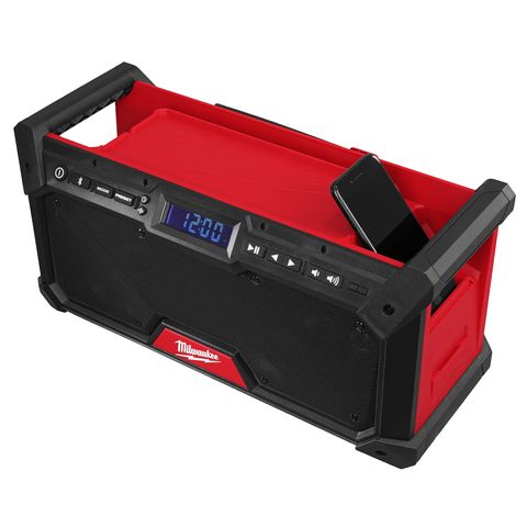 Milwaukee M18PRCDAB+-0 Netz-/Akku-Radio<br>