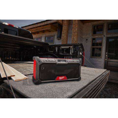 Milwaukee M18PRCDAB+-0 Netz-/Akku-Radio<br>