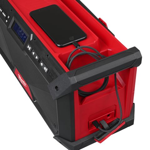 Milwaukee M18PRCDAB+-0 Netz-/Akku-Radio<br>