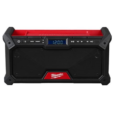 Milwaukee M18PRCDAB+-0 Netz-/Akku-Radio<br>