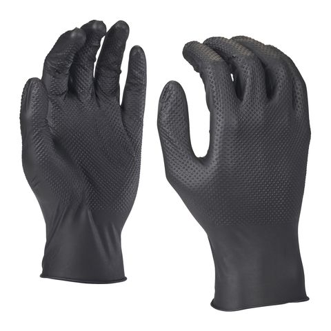 Milwaukee Nitril-Einweghandschuhe Grip, Grösse L (50 Stück)<br>