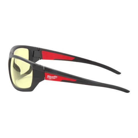 Milwaukee Performance Schutzbrille gelb (1 Stück)<br>