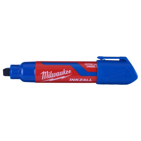 Milwaukee Permanentmarker INKZALL mit Keilspitze Grösse XL blau<br>