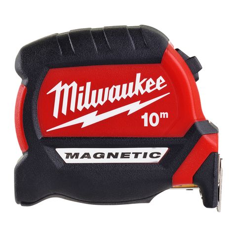 Milwaukee Premium-Bandmass breit 10 m, 27 mm magnetisch<br>