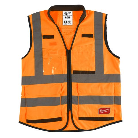 Milwaukee Premium Warnschutzweste orange, Grösse 2XL/3XL<br>