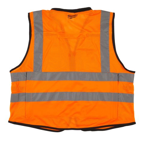 Milwaukee Premium Warnschutzweste orange, Grösse L/XL<br>