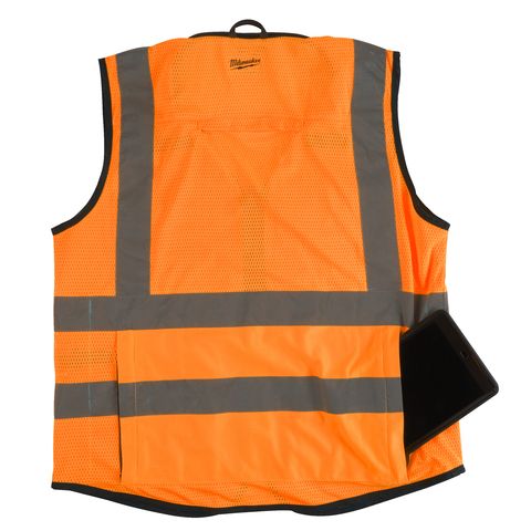 Milwaukee Premium Warnschutzweste orange, Grösse L/XL<br>