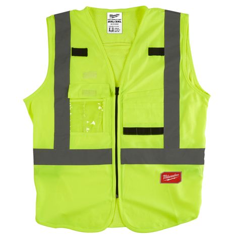 Milwaukee Warnschutzweste gelb, Grösse 2XL/3XL<br>