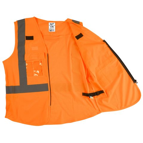 Milwaukee Warnschutzweste orange, Grösse L/XL<br>