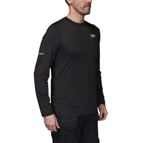 Milwaukee WORKSKIN Unterzieh-Langarm-Shirt, Grösse L<br>