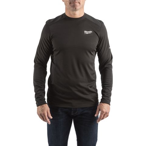 Milwaukee WWLSBL Funktions-Shirt lang, Grösse XL, schwarz<br>