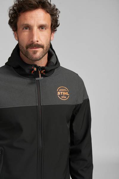 Stihl Softshelljack LOGO-CIRCLE, Gr&ouml;sse L<br>