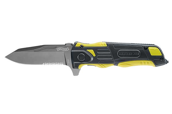 Walther Pro Rescue Knife Yellow<br>