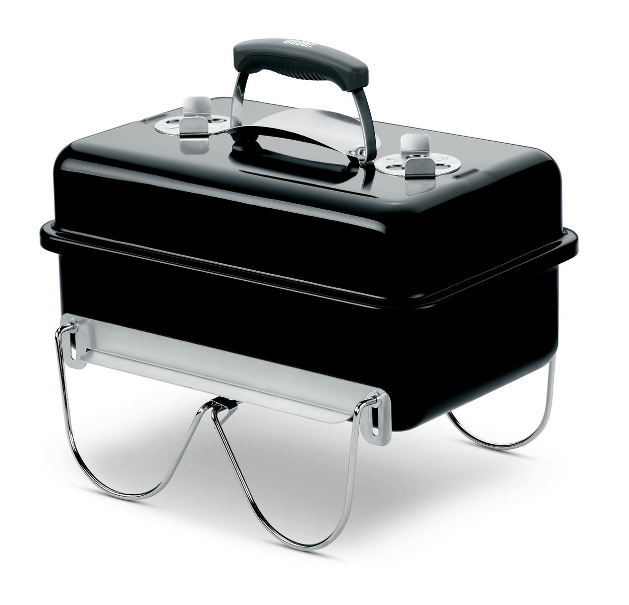 Go-Anywhere Charcoal Grill, Black<br>
