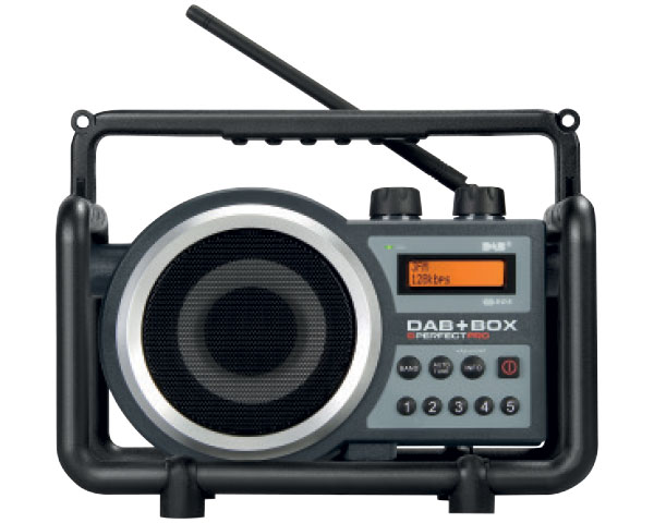 Perfect Pro Baustellenradio DAB-BOX2<br>