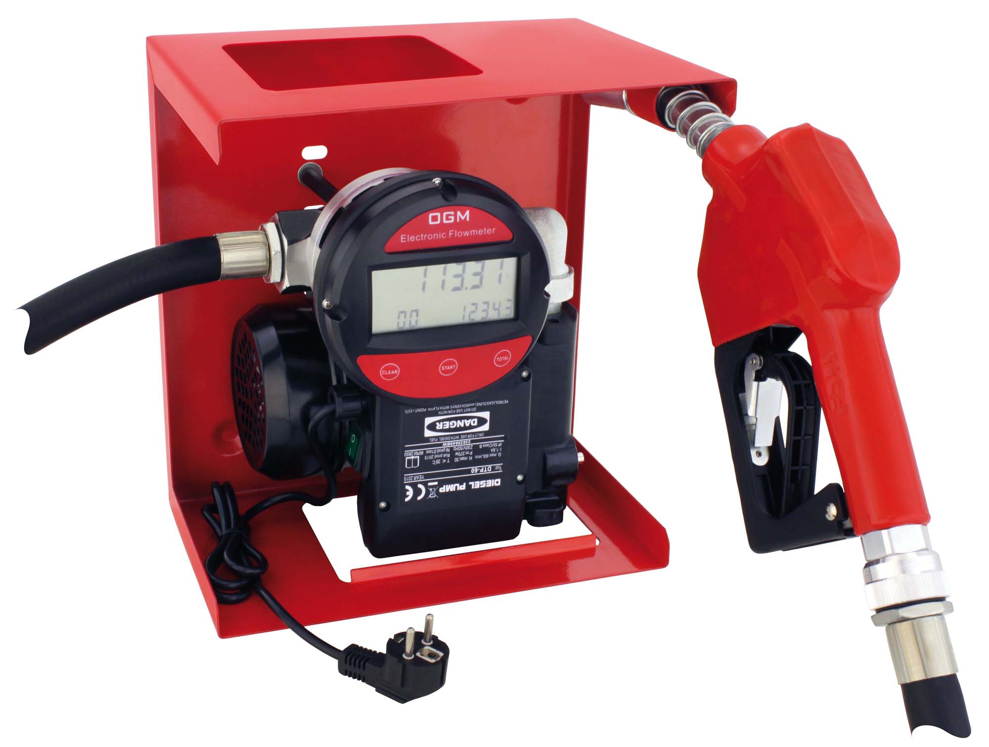 Dieselstation mit Z&auml;hlwerk