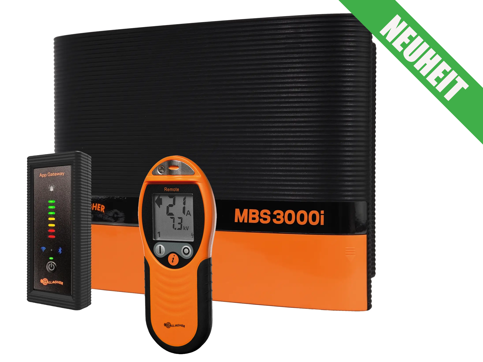 Gallagher - MBS 3000i - mit App - Aktion mit Fernbedienung