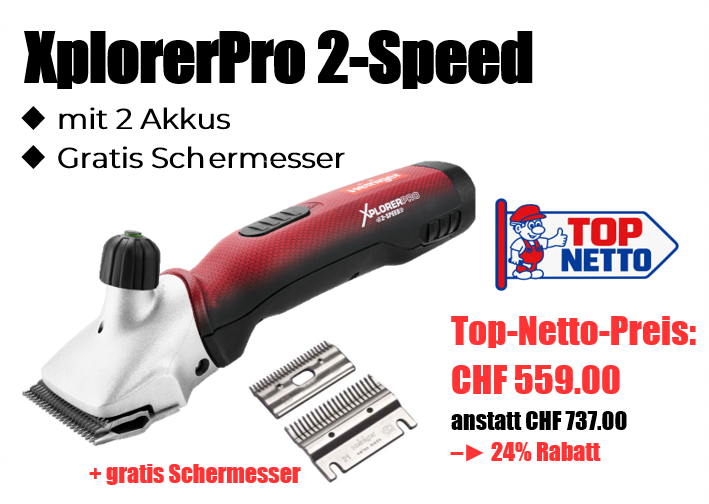 XplorerPro 2-Speed - mit zwei Akku 