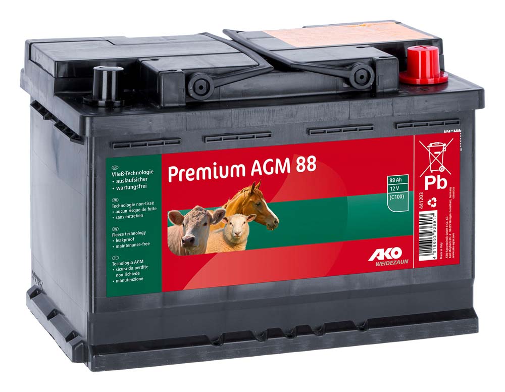 AKO Premium AGM Batterie 88 AH Variante: 88Ah