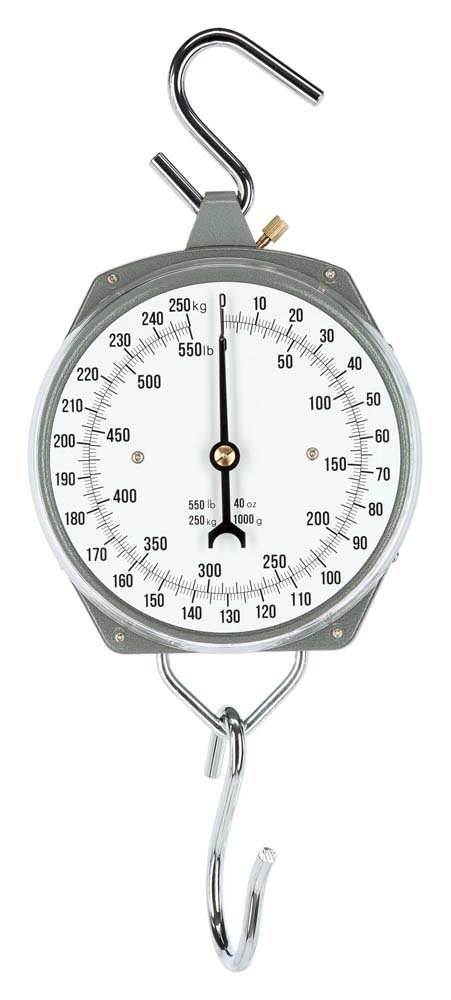 Zeigerschnellwaage 250 kg Wägebereich - Wägeunterteilung: 250kg - 1kg