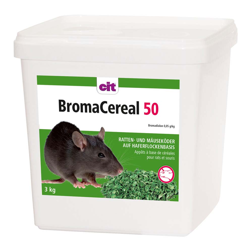 Rattenk&ouml;der Broma Cereal Hafer 50 Grösse: 3kg