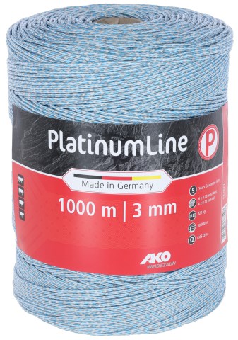 PlatinumLine Litze - weiss/blau